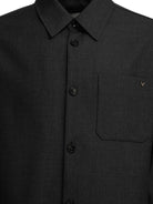 Valentino "VLogo" Overshirt Jacket - Grey
