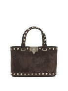 Valentino Garavani "Rockstud" Small Handbag - Brown