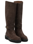 Valentino Garavani "VLogo" Knee-High Boots - Black