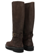 Valentino Garavani "VLogo" Knee-High Boots - Black