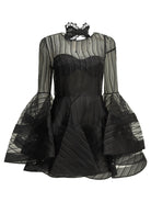 Zimmermann "Valiant" Short Dress - Black
