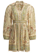 Zimmermann "Roselight" short dress - Beige