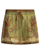 Zimmermann "Indra Relaxed" lace-up shorts - Green