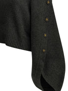 Zimmermann "Valiant" Turtleneck Sweater - Grey