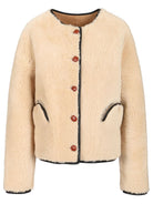 Blazé Milano "Tatoosh Gliss" Bolero Jacket - Brown