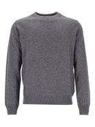 Paul Smith Cashmere Crew Neck Sweater - Grey