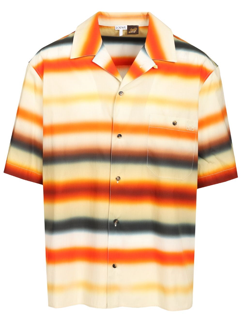 Loewe Paula's Ibiza Short-Sleeved Cotton Shirt - Multi