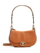 Valentino Garavani "Ohval" Small Shoulder Bag - Beige