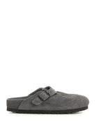 Birkenstock "Boston" Slippers - Grey