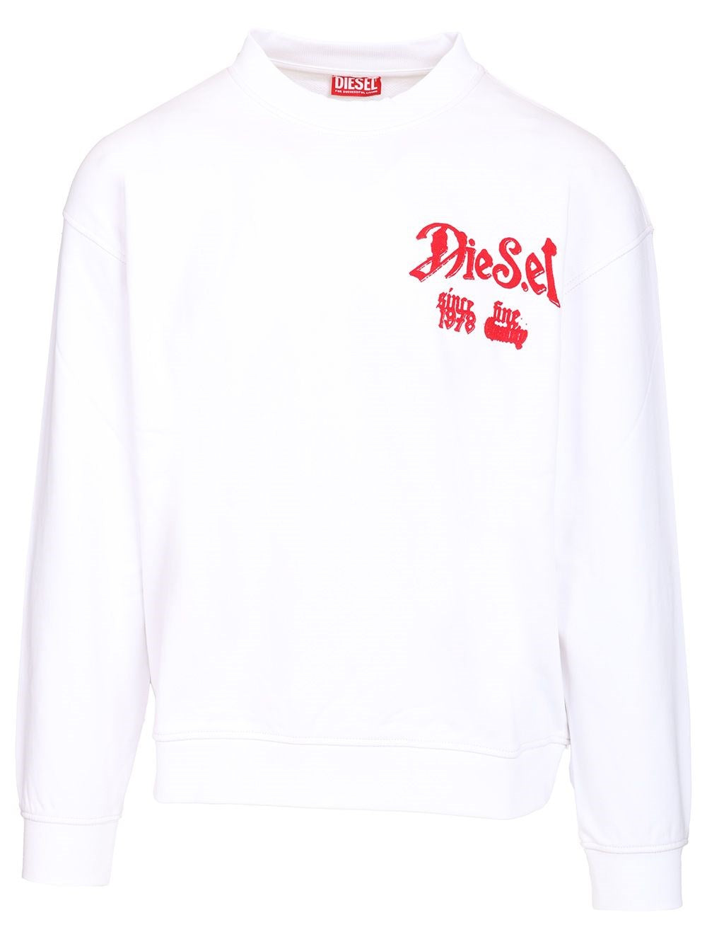 Diesel "S-Boxt-Aa2" Sweatshirt - White