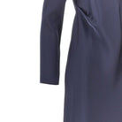 Emporio Armani Satin-effect tecno twill midi dress