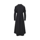 Victoria Beckham Wool Dolman midi dress
