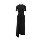 Rabanne Gathered jersey dress