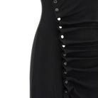 Rabanne Gathered jersey dress