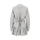 The Attico Mélange jersey mini dress