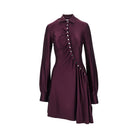 Rabanne Draped jersey mini dress