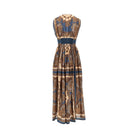 Zimmermann 'Mahon' Paisley silk long dress