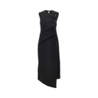 Bottega Veneta Wool twill dress with Knot details