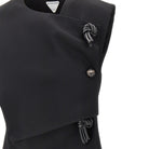Bottega Veneta Wool twill dress with Knot details