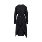 Lemaire Buttoned panels knitted midi dress
