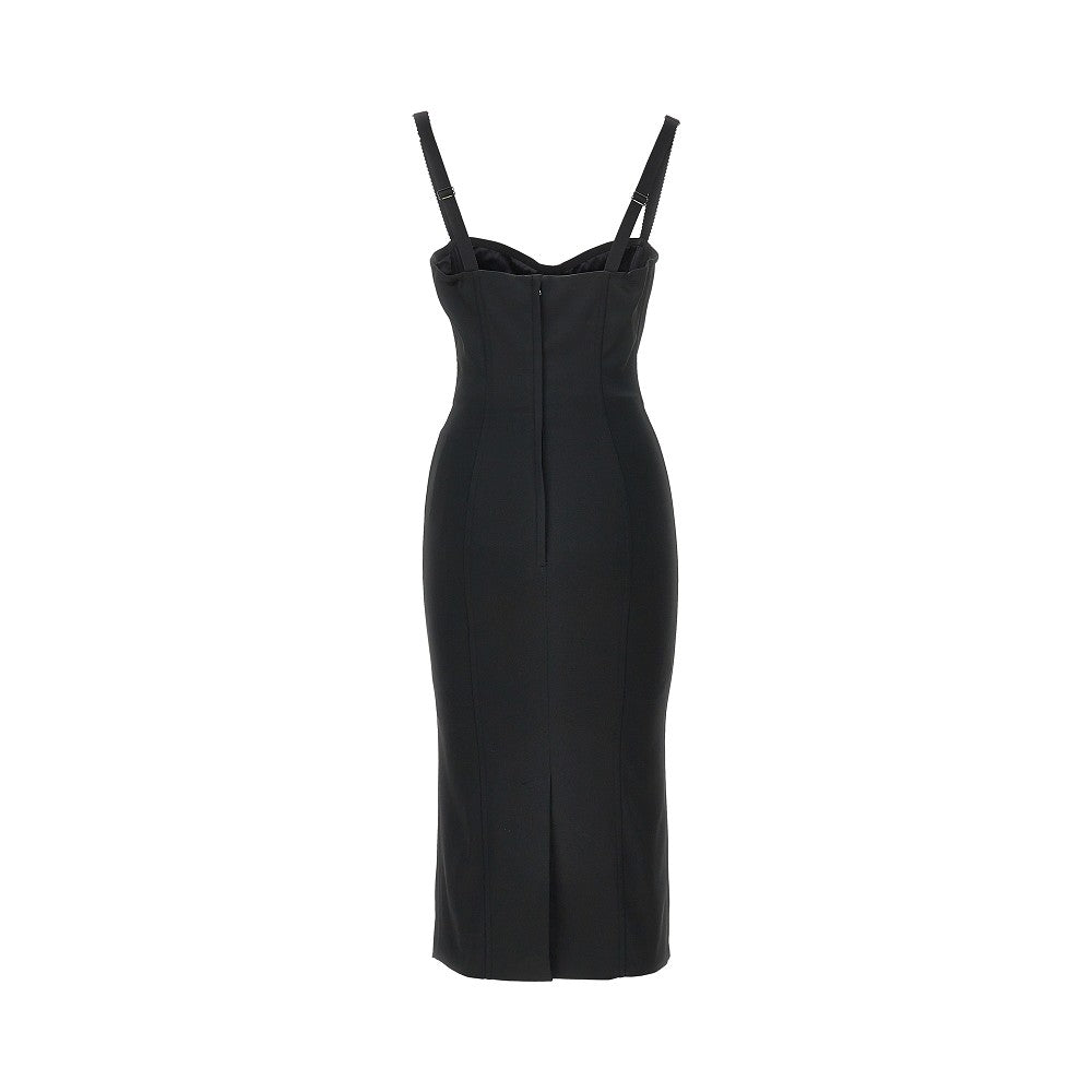 Dolce & Gabbana Stretch satin midi dress