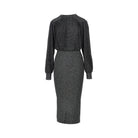 Isabel Marant 'Aliza' lurex midi dress