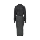Isabel Marant 'Aliza' lurex midi dress