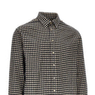 Emporio Armani Flannel shirt with check motif