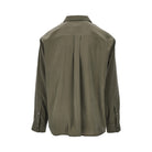 Emporio Armani Silk-hand viscose shirt