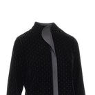 Emporio Armani Lurex polka-dot velvet shirt