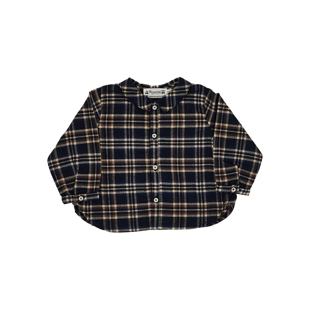 Bonpoint 'Nathan' check shirt