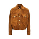 Versace Suede leather jacket