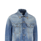 Versace Denim jacket with Medusa details