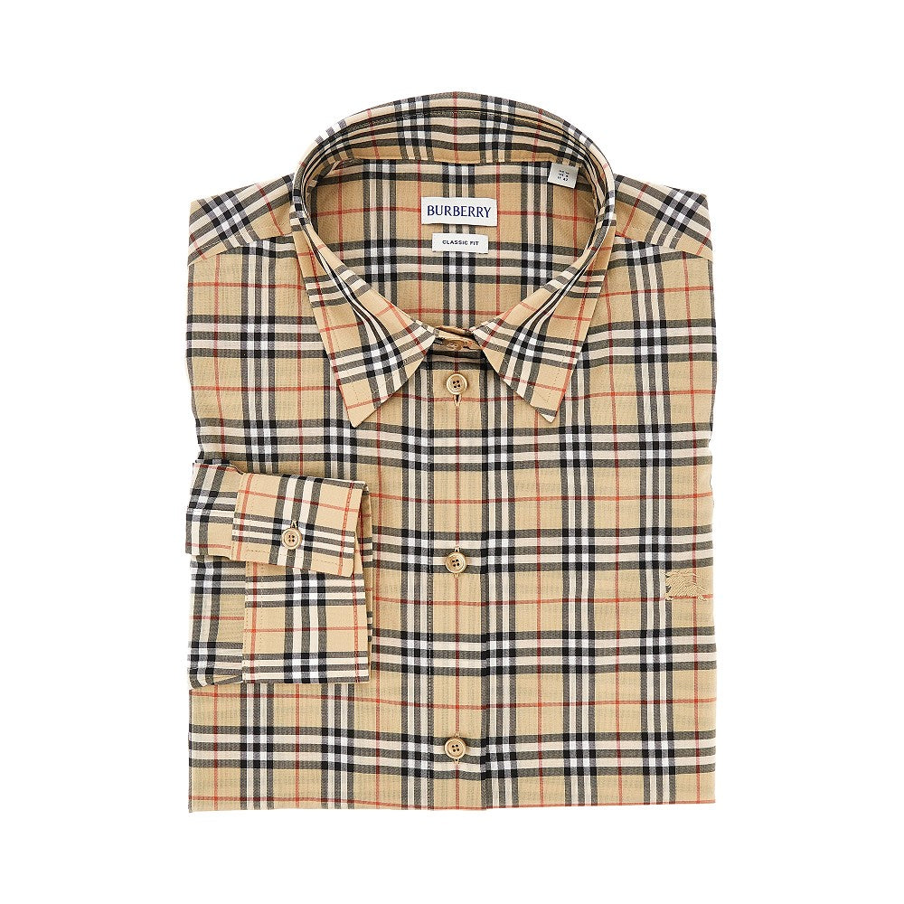 Burberry Check cotton shirt