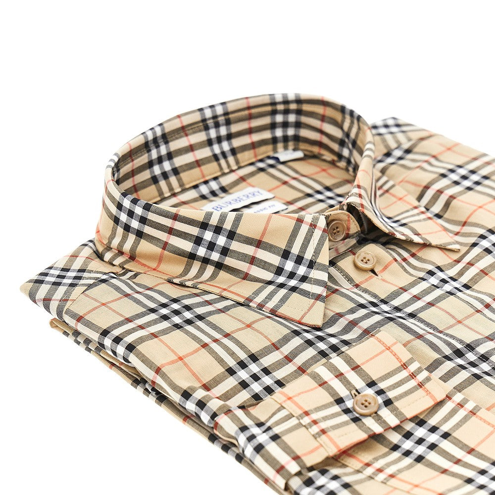 Burberry Check cotton shirt