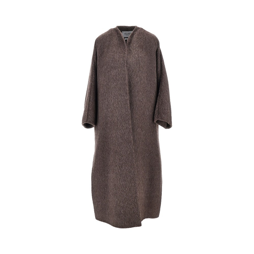 Max Mara Camel and mohair oversized coat