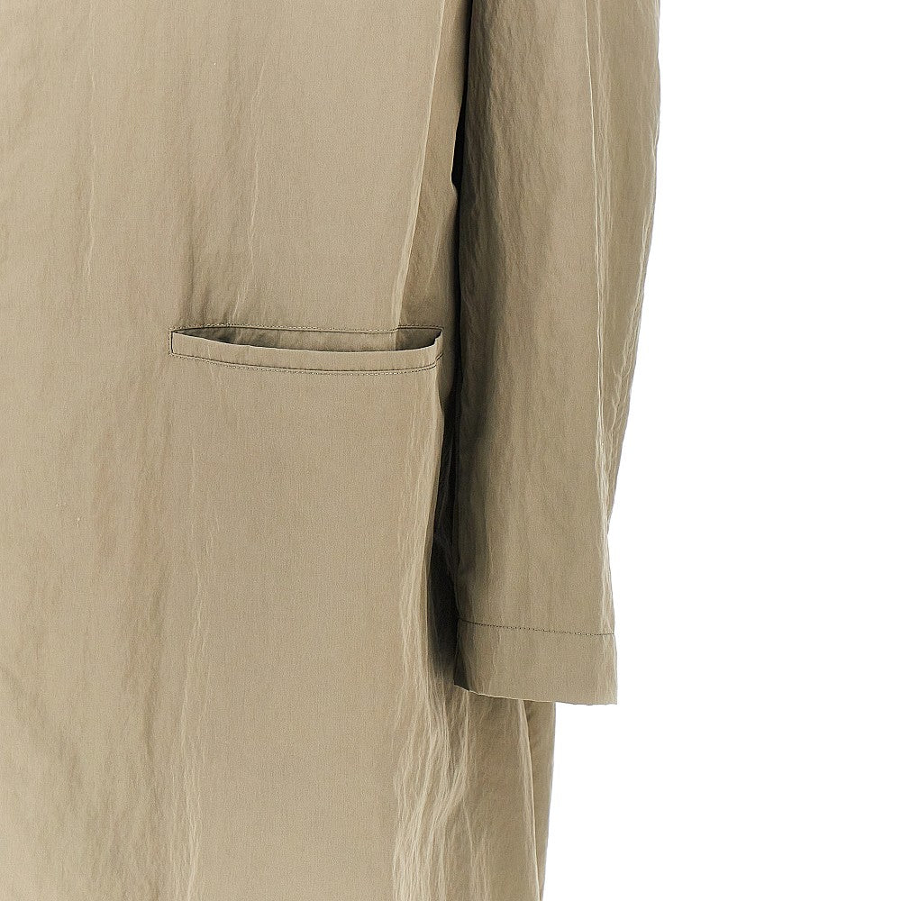Gucci Delavé nylon long trench coat