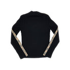 Burberry Stretch cotton T-shirt with Check webbing