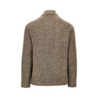 Emporio Armani Bouclé wool-blend jacket