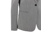 Alberta Ferretti Pinstriped tailored single-breasted jacket