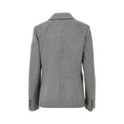 Alberta Ferretti Pinstriped tailored single-breasted jacket