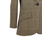 Chloé Prince of Wales jacket with cape detail