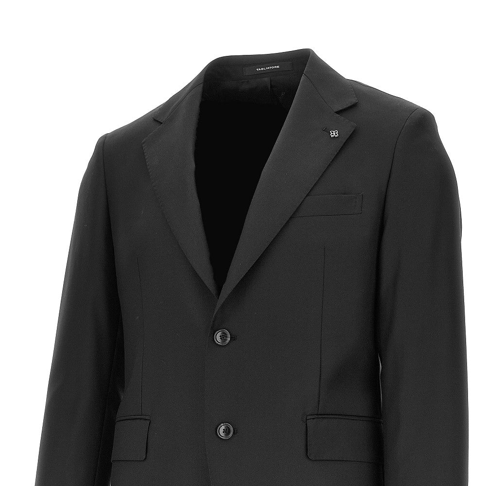 Tagliatore Virgin wool two-pieces tailored suit