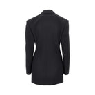 Saint Laurent Grain de poudre single-breasted tuxedo jacket