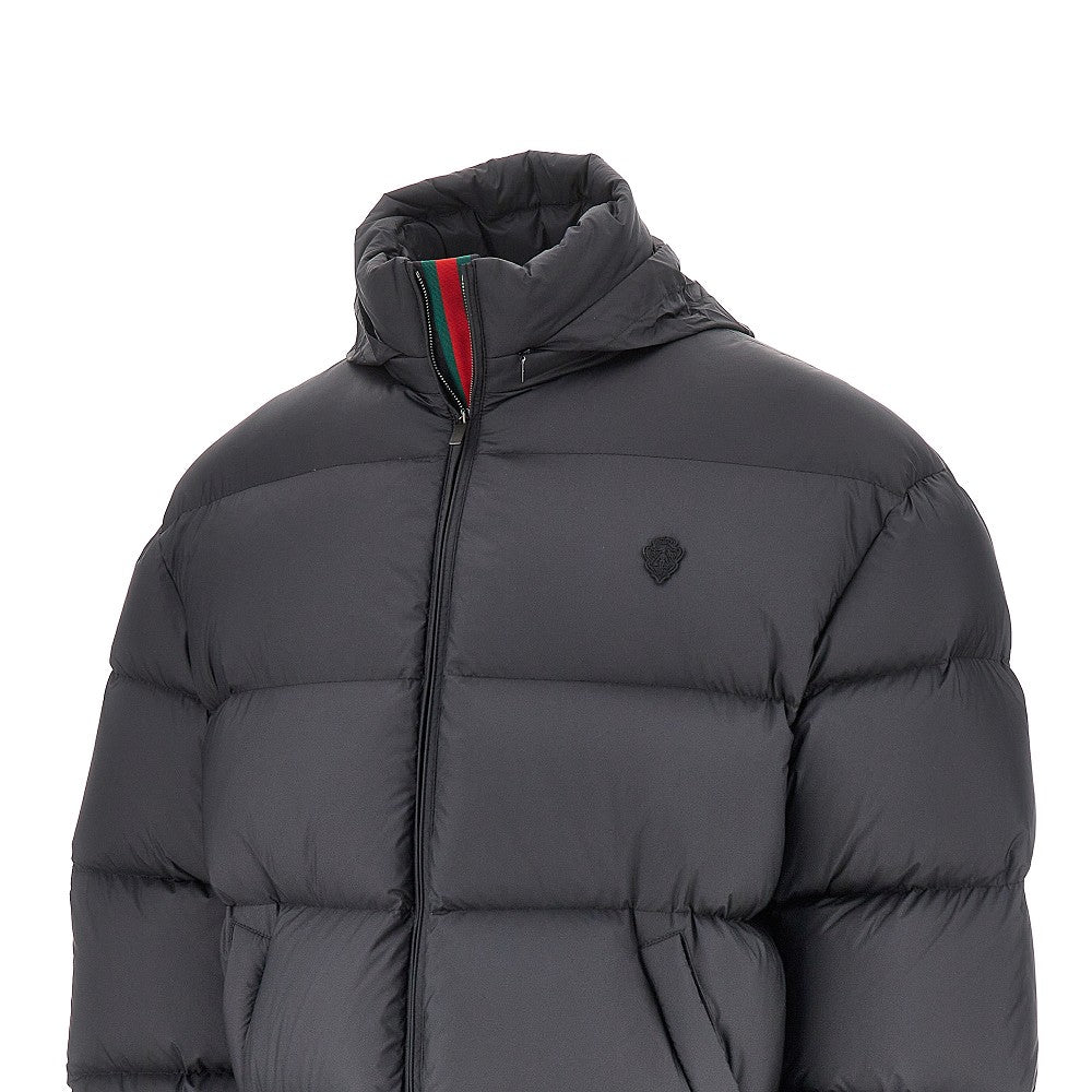 Gucci Gucci crest embroidery down jacket