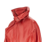 Balenciaga Rounded shoulders leather jacket