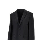 Fendi Kid Mohair jacket with strap