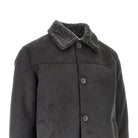 Herno Suede and shearling effect jacket