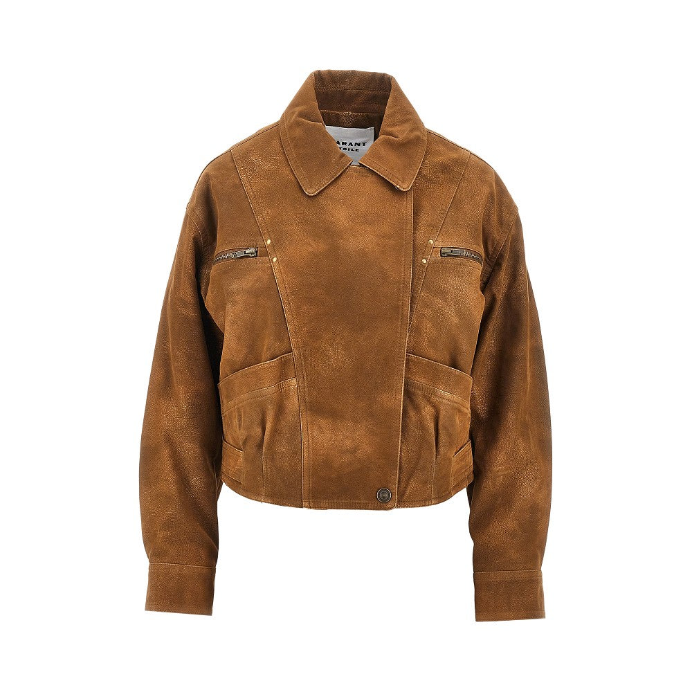 Marant Étoile 'Belma' faux leather jacket