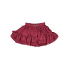 Chloé Flounced mini skirt with Chloé chain
